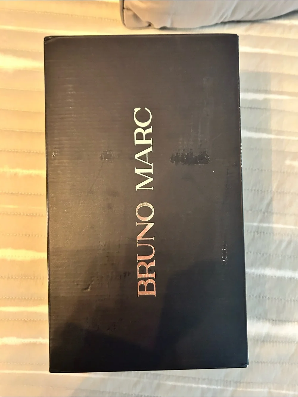 Bruno Marc Boys Black Patent Dress Shoes Size 5 Wedding Formal Oxford